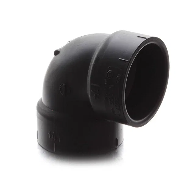 632203 – LASALLE BRIS Sewer Waste Valve Fitting, 90 Degree Short Turn Elbow 3 Inch Slip ABS Plastic